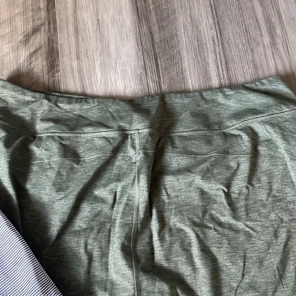 Duluth Trading 2X skirt skort womens plus walking casual blue white stripe green - Picture 13 of 13